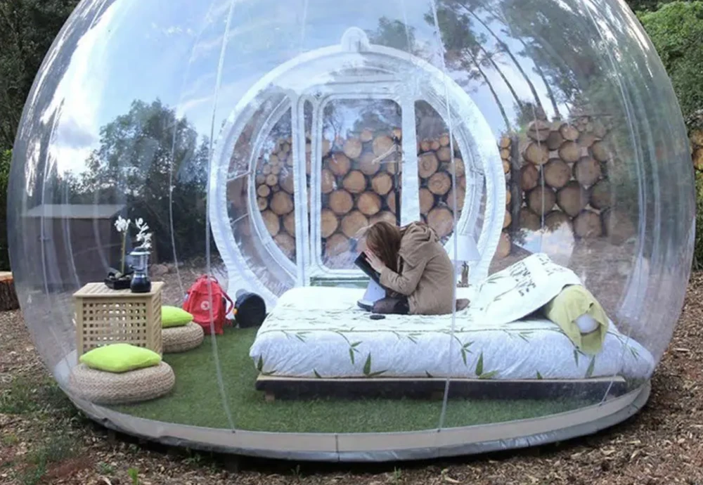 stargazing bubble tent